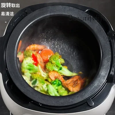 Automatic Cooker Household Automatic Intelligent Automatic  Cooker Person Cooking Machine Frying Pan