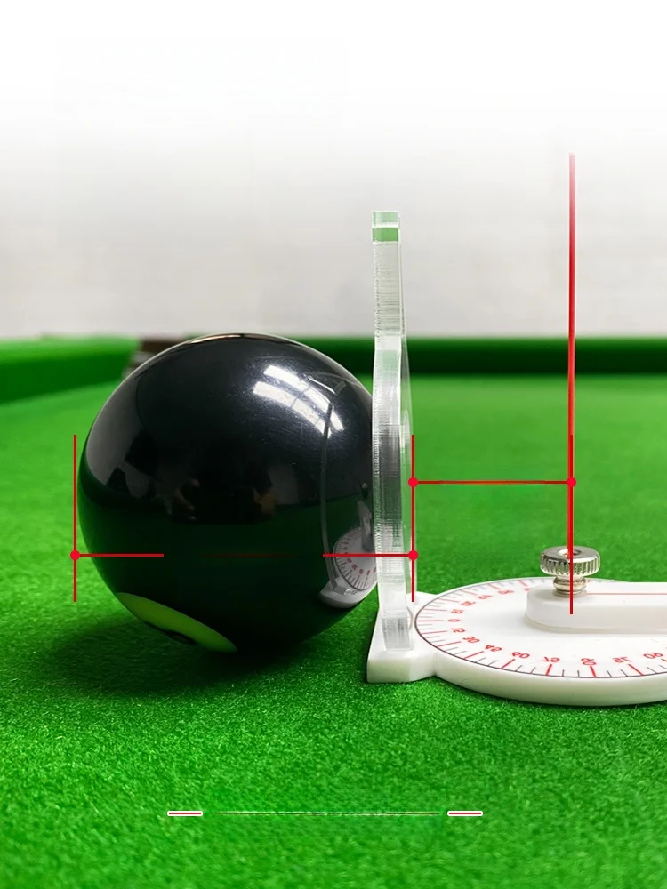 Billiard Angle Measuring Tool Aim Trainer Protractor Modern Simple Style Entertainment Competition Training Chinese Eight Bal...