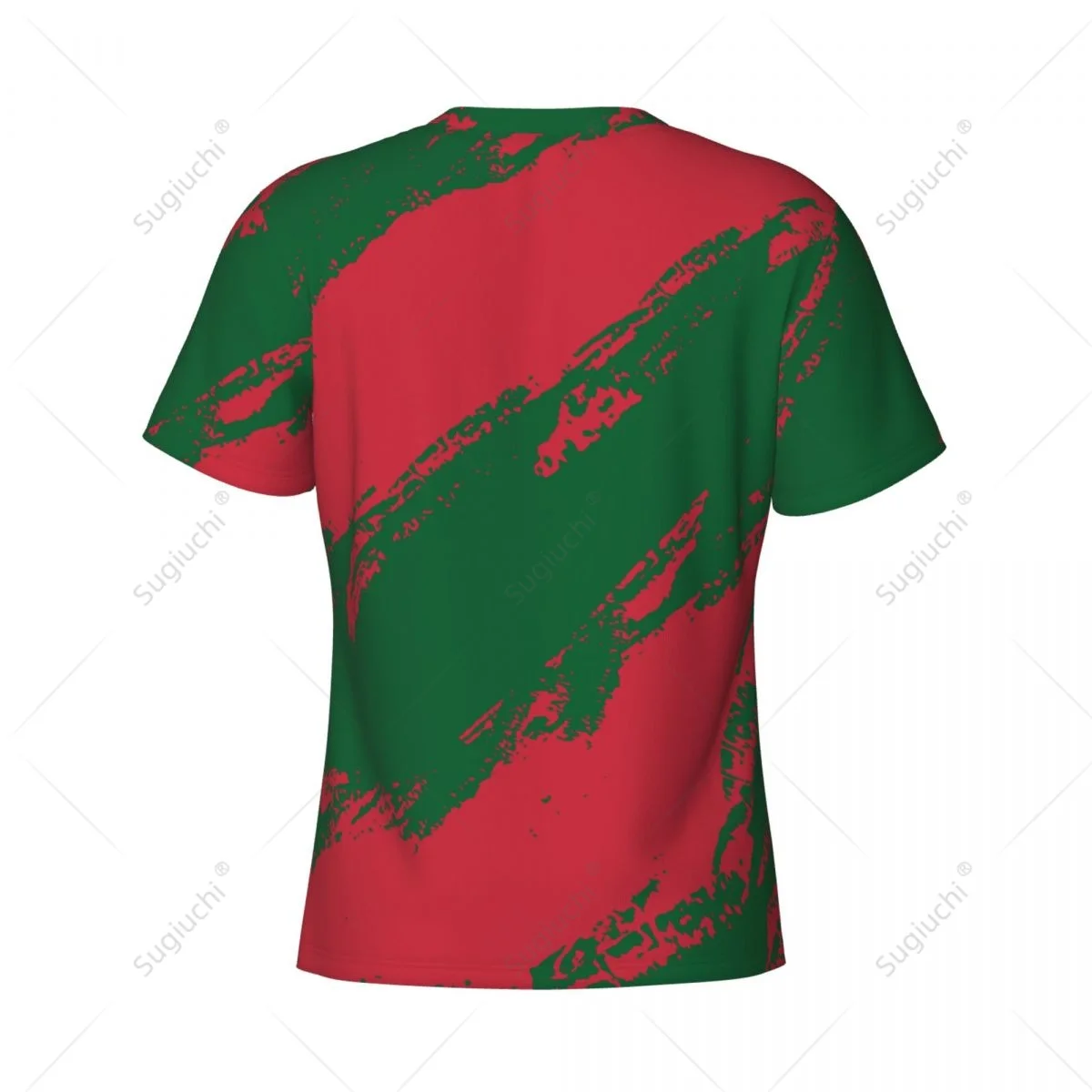 Custom Name Nunber Mauritania Flag Color Men Tight Sports T-shirt Women Tees jersey For Soccer Football Fans