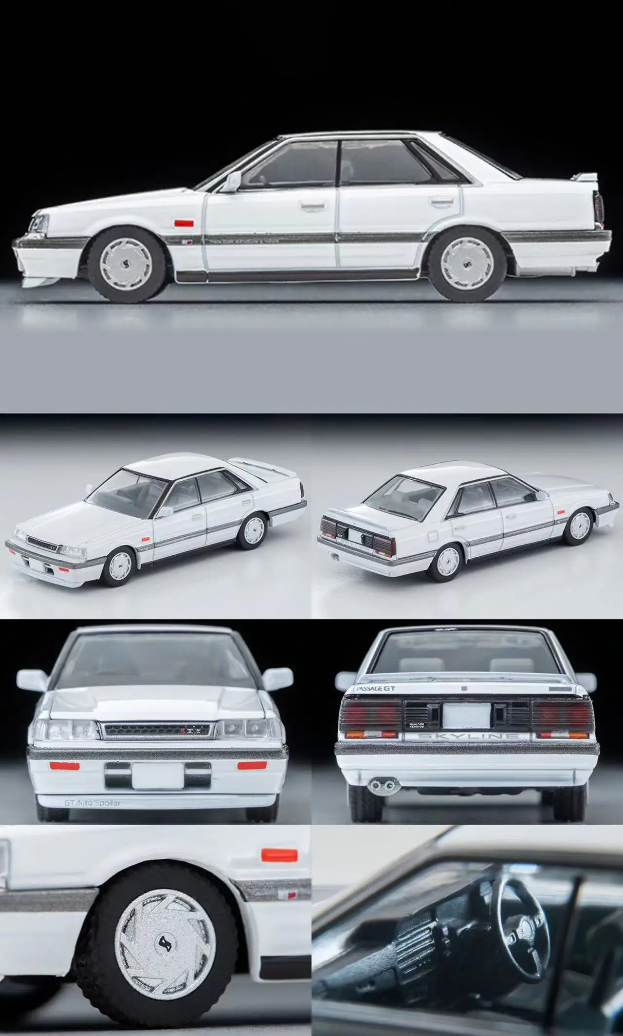 2311 TOMYTEC 1:64 TLV LV-N301a nissan Skyline R31 Collection die cast alloy car model decoration gift