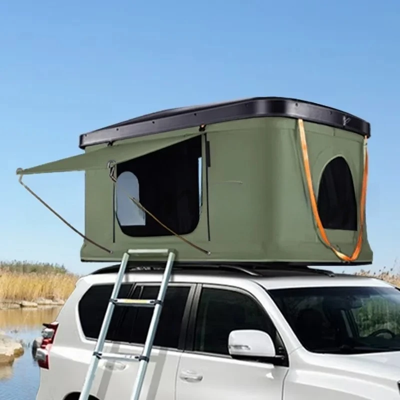 

Roof Tent Truck Car Outdoor Use Hard Shell Camper Trailer SUV Roof Tent 4X4 Camping Waterproof