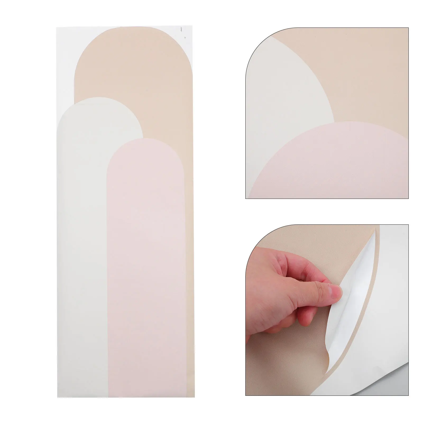 

Geometric Decal Artistic Removable Wallpaper For Living Room Bedroom Modern Pvc Wall Sticker Decorative Home Wall Decals