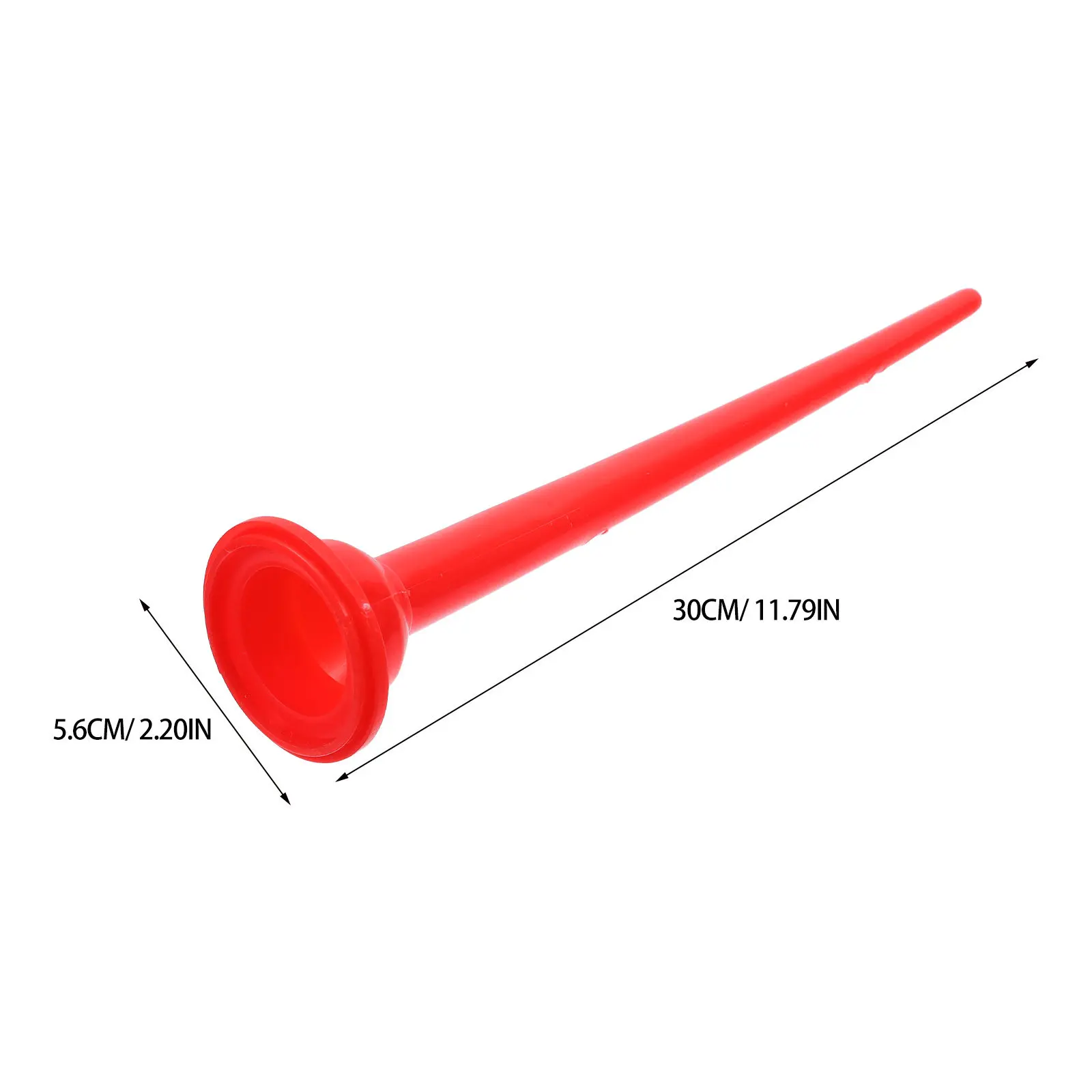 2Pcs Long Sausage Nozzle Applicator Extended Reach Caulk Gun Nozzle for Deep Narrow Seams Silicone Adhesive Glass Glue Seamless - view 6