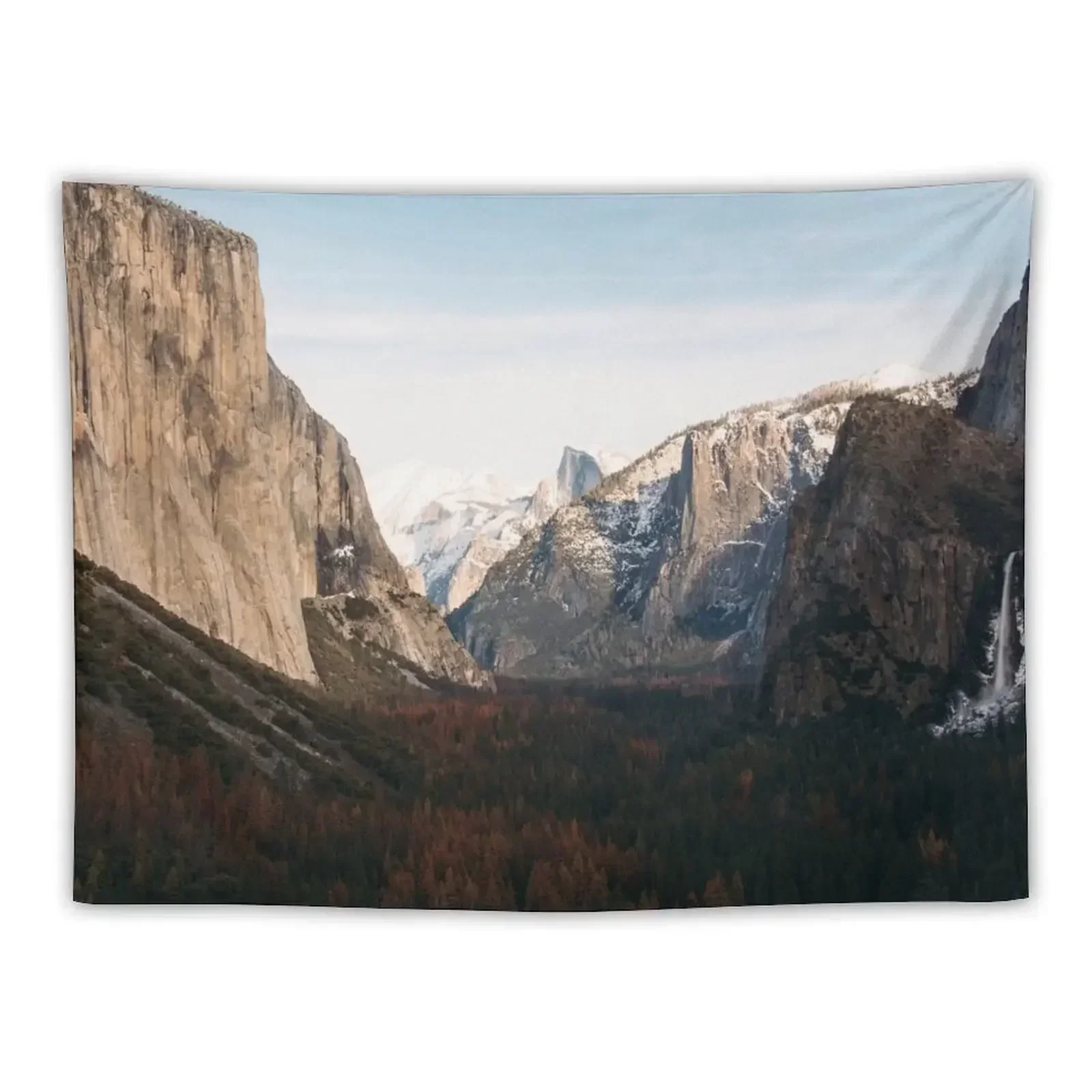 

Yosemite Valley Tapestry Carpet On The Wall Anime Decor Tapestry