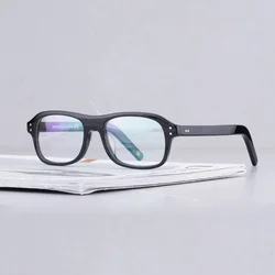 Kingsman Eyeglasses The Golden Circle Secret Service Cosplay Harry Hart Glasses Acetate Glasses Frame Men Eye Glasses