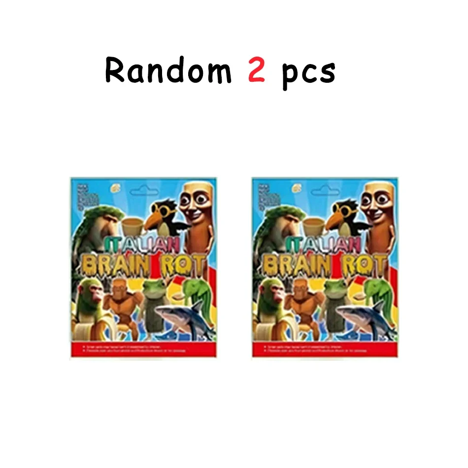 2025 Neue 3 Stile Tung Tung Sahur Figur Spielzeug Trallelo Tralala Statue Spielzeug von Shark Lirili Larila TungTung Sahur Blind Box