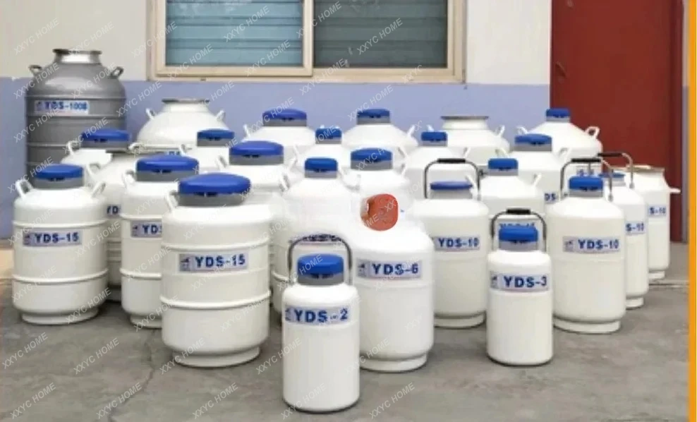 Recipiente de nitrogênio líquido com tanque YDS-10 Dewar criogênico de alta qualidade 10/20L