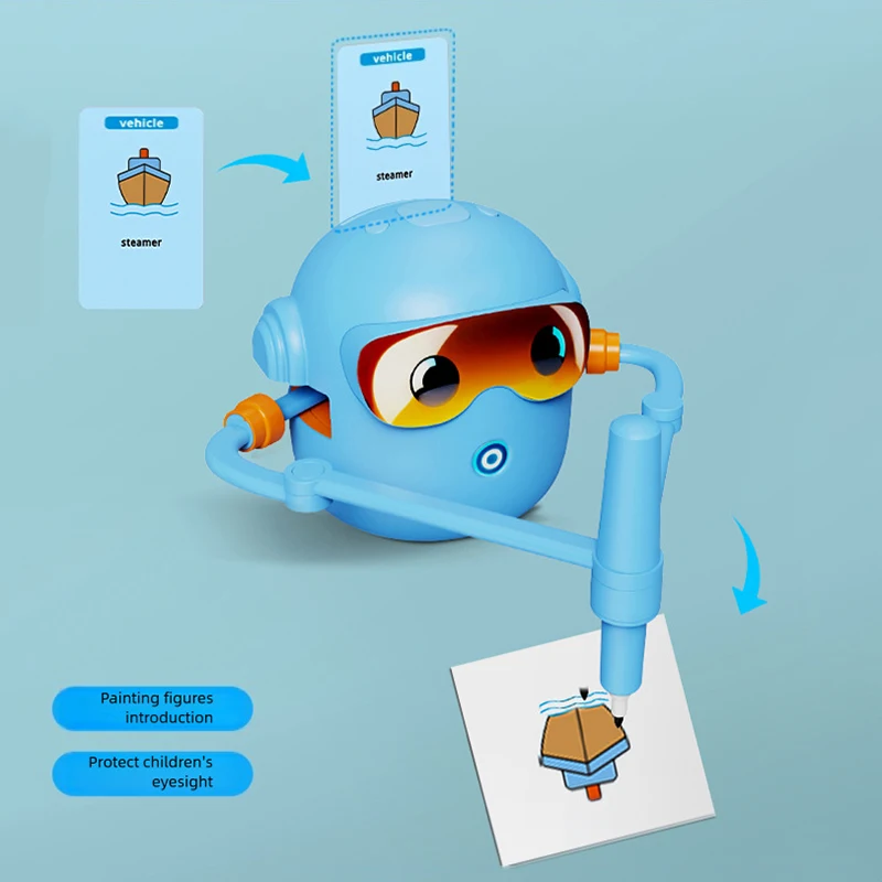 Automatic Intelligent Drawing Robot Enlightenment Intelligent Drawing Robot Teaching Aid Educational Early Childhood Machine Toy