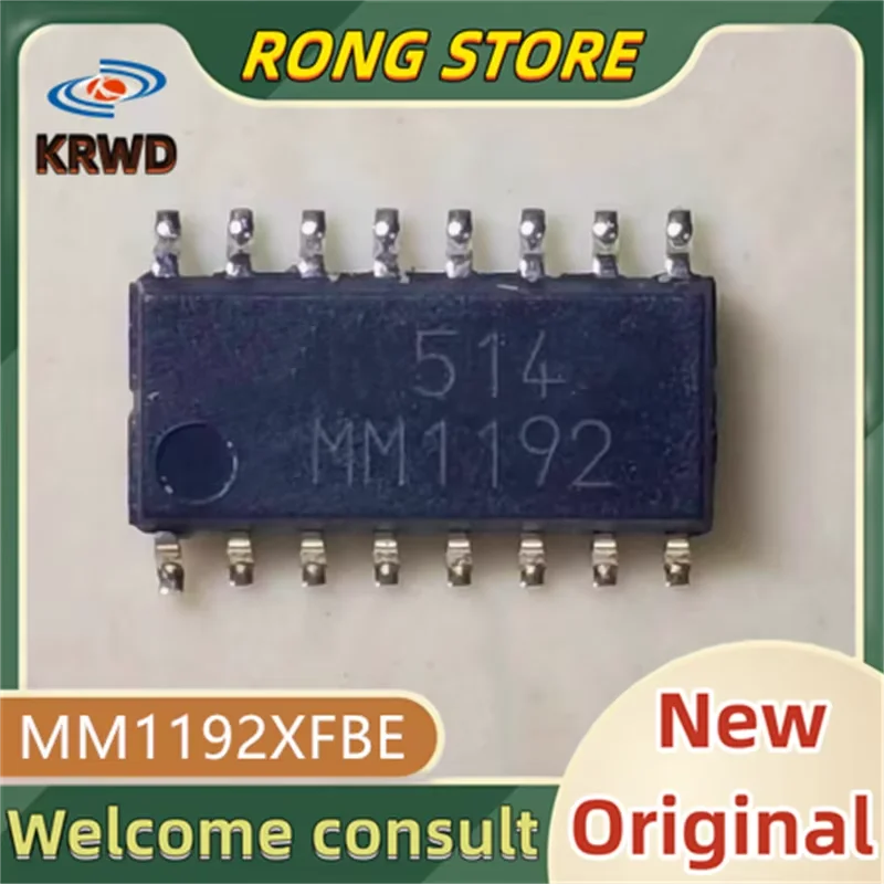 5PCS MM1192 New and original MM1192XFBE MM1192XFB MM1192XF MM1192X SOP-16
