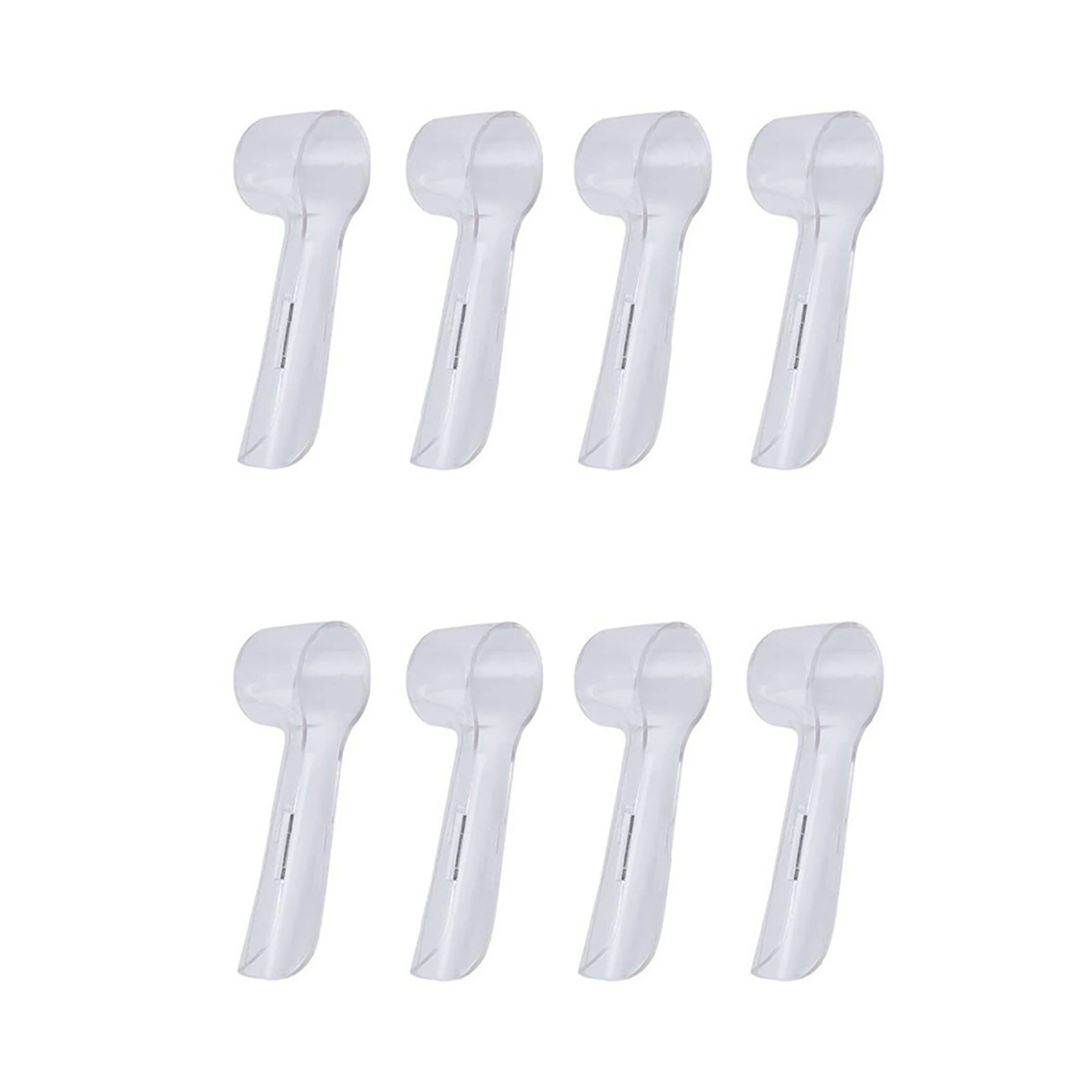 

AA20-8Pcs Electric Toothbrush Cover For Braun Oral B Toothbrush Head Protective Case Cap Dust Clear For Home Camping Travel