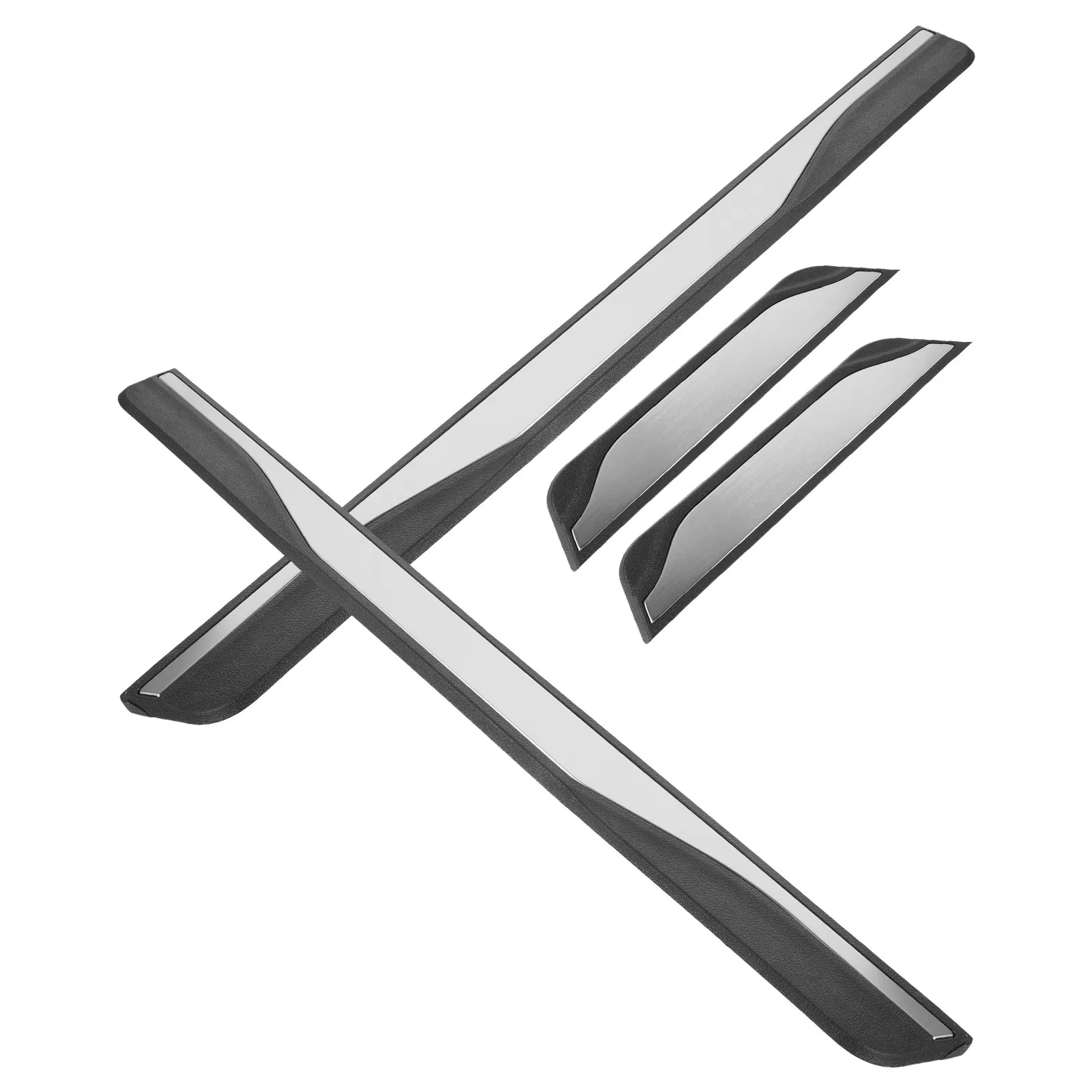 

1Set Car Door Protector Water Resistant Welcome Plate Durable Automotive Door Entry Sill Guard Anti-Scratch Car Protector