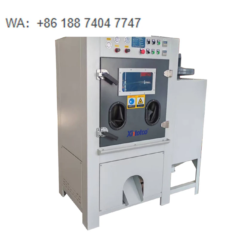 Professional Manufacturer Sand Blast Machine Blaster Automatic Sandblasting Machine Dustless Sand Blasting Cabinet
