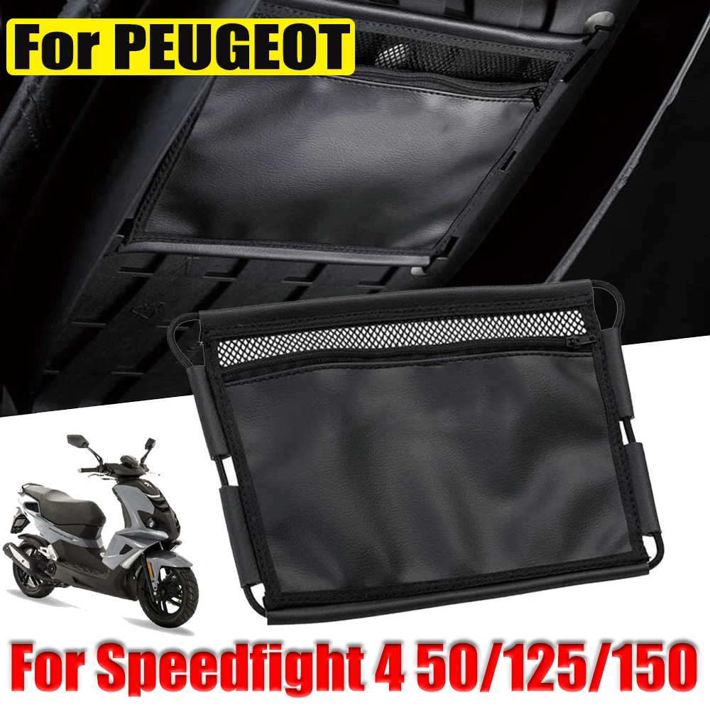 

For PEUGEOT Speedfight 4 50 Speedfight 4 125 4 150 Motorcycle Accessories Seat Bag Under Seat Storage Pouch Bag Organizer Parts