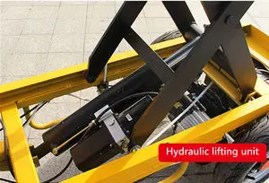 Best Selling Collapsible Electric Truck Flatbed Platform for Storage Tool Use Hydraulic Lift Car Environmental Protection