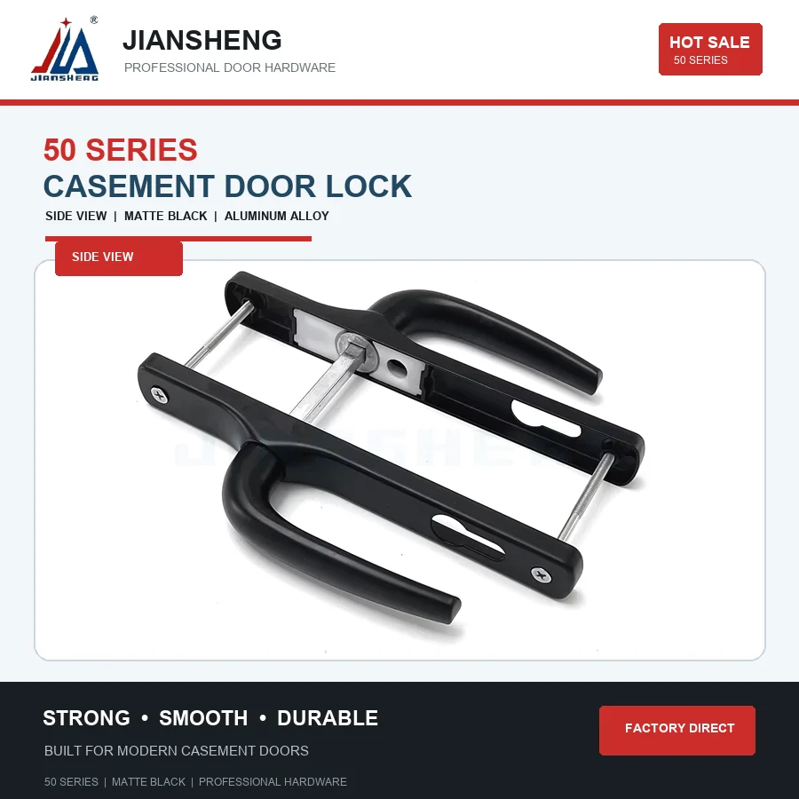 Mortise Door Lock Set, Aluminum Alloy Integrated Lever Handle, Lacquered Security Hardware for Custom Hotel Applications
