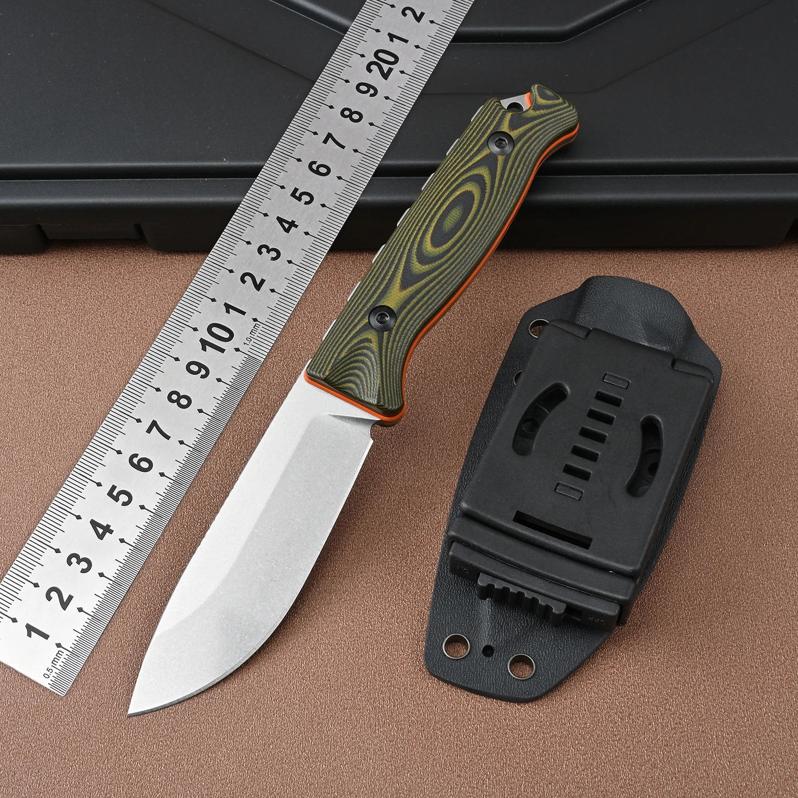 

G10 Ручка Кайдекс Оболочка Открытый Нож с фиксированным лезвием Кемпинг Ножи для выживания для мужчин Туризм Утилита EDC Инструменты