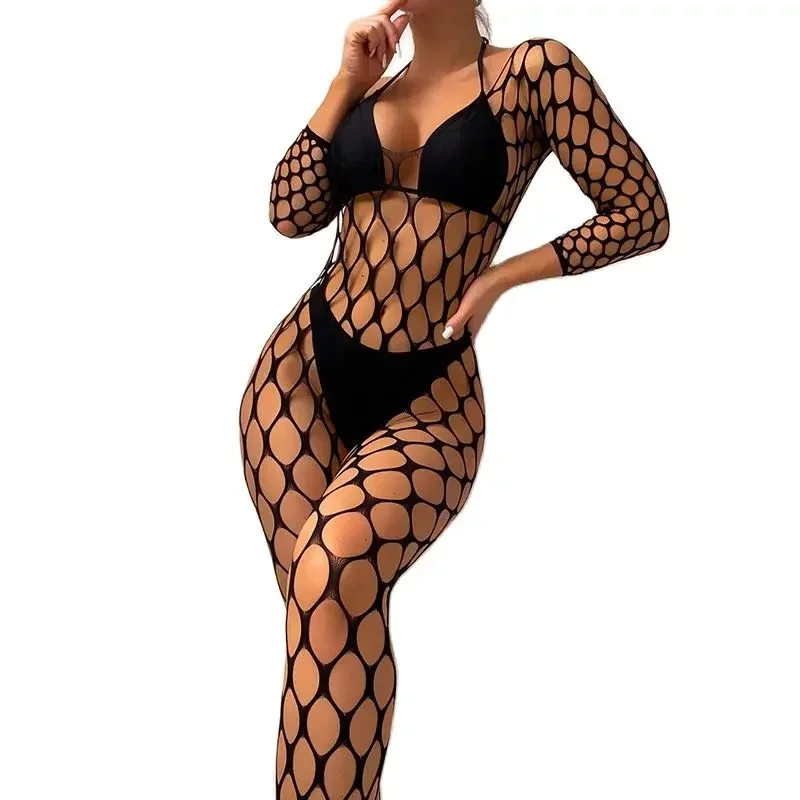 Sexy Mesh Visnet Bodystockings Voor Vrouwen Erotische Lingerie Sexy Open Bh Crotchless Teddies Bodysuits Vrouw Sexy Porno Ondergoed