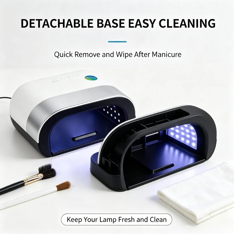 Lámpara Secadora de Uñas UV LED Auto-Sensor de 48W, 36 LEDs de Alta Potencia, Secado Rápido de Gel, Equipo Profesional para Manicura, Herramienta de Secado Rápido para Uso en Casa o Salón de Belleza.