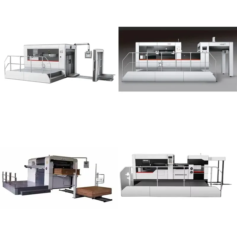 Automatic Cardboard Carton Flat Bed Die Cutting and Indentation Machine for Manufacturing