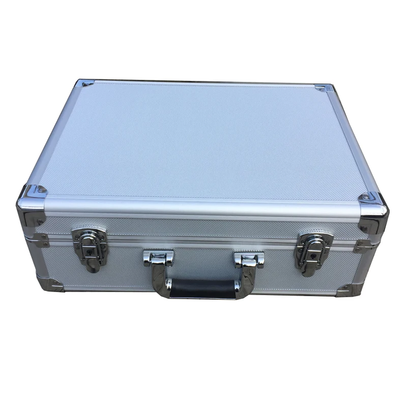 Large Aluminum Case Portable Toolbox Household Multi-function Exhibition Equipment Box Instrument Storage Arrangement With Foam