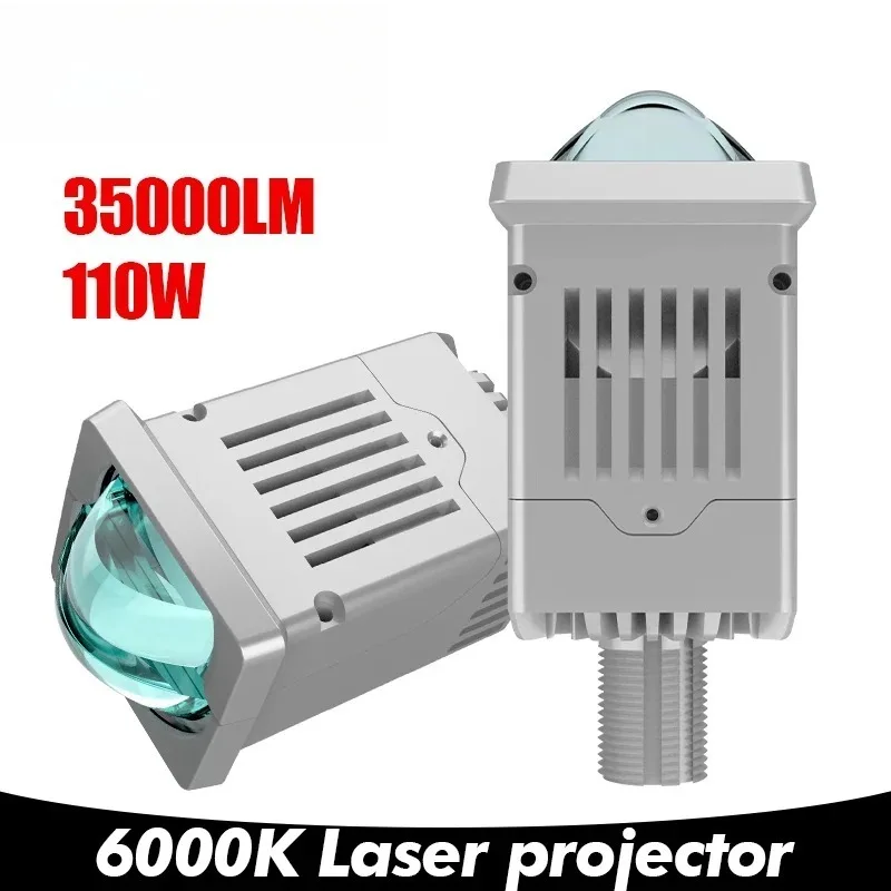 110W P91 Matrix Bi LED Projector Headlight with Halo Plug and Play H4 9005 H7 Laser Lens Dual Beam High Low Super Bright Car LED