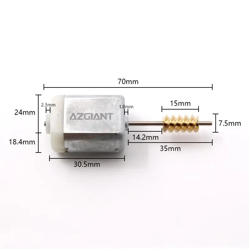 

AZGIANT Car door lock actuator motor for 2004-2011 Mazda RX-8 SE3P MK1 High quality copper carbon brush replacement parts OEM