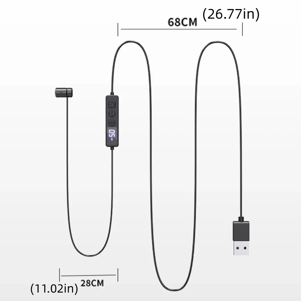 Digital Display Screen Auto Clicker Multiple Gears USB Auto Clicker Device Portable Phone Tap Auto Like Tap Device Smart Phone