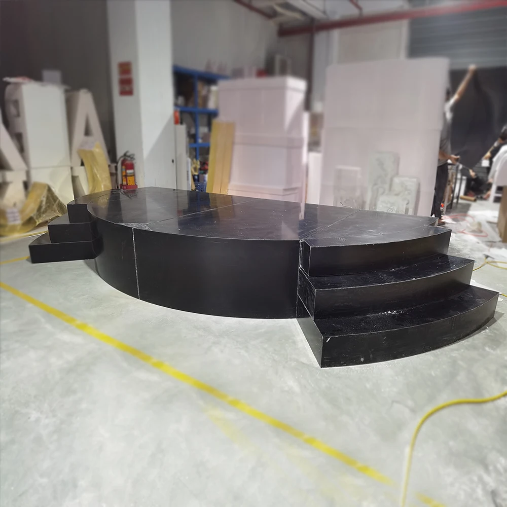 Acrylic Stage Platform For Wedding Event Rectangle Ceremony Party Dance Floor