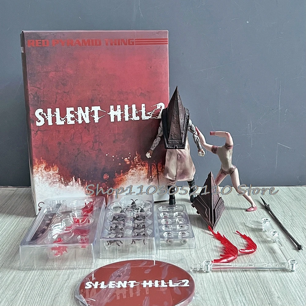 

MEZCO Silent Hill 2 Red Pyramid Thing Action Figure ONE:12 Silent Hill Collection Toys Movable Doll Model Birthday Gifts
