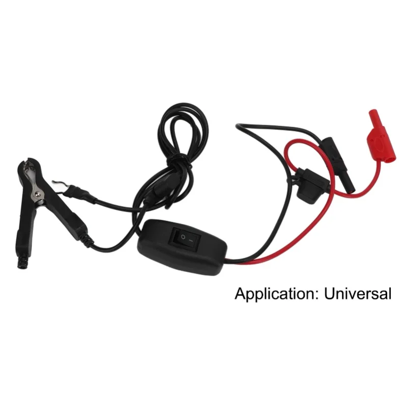 Automotive Parasitic Current Tester U Spring Clip Easy Use Universal Accessory Heavy Duty