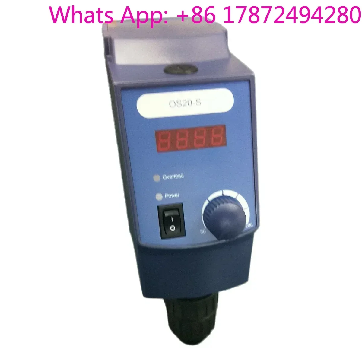 50-2200rpm LED Overhead Agitator - Brushless DC Motor Laboratory Industrial Liquid Dispersing Instrument