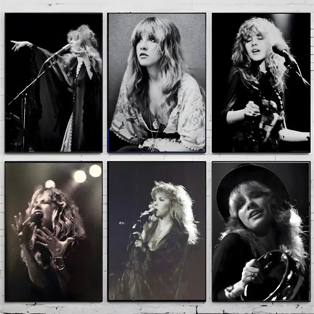 folk rock S-Stevie Nicks Poster Superior Home Space  Indoor Decorative Art & Home Decor