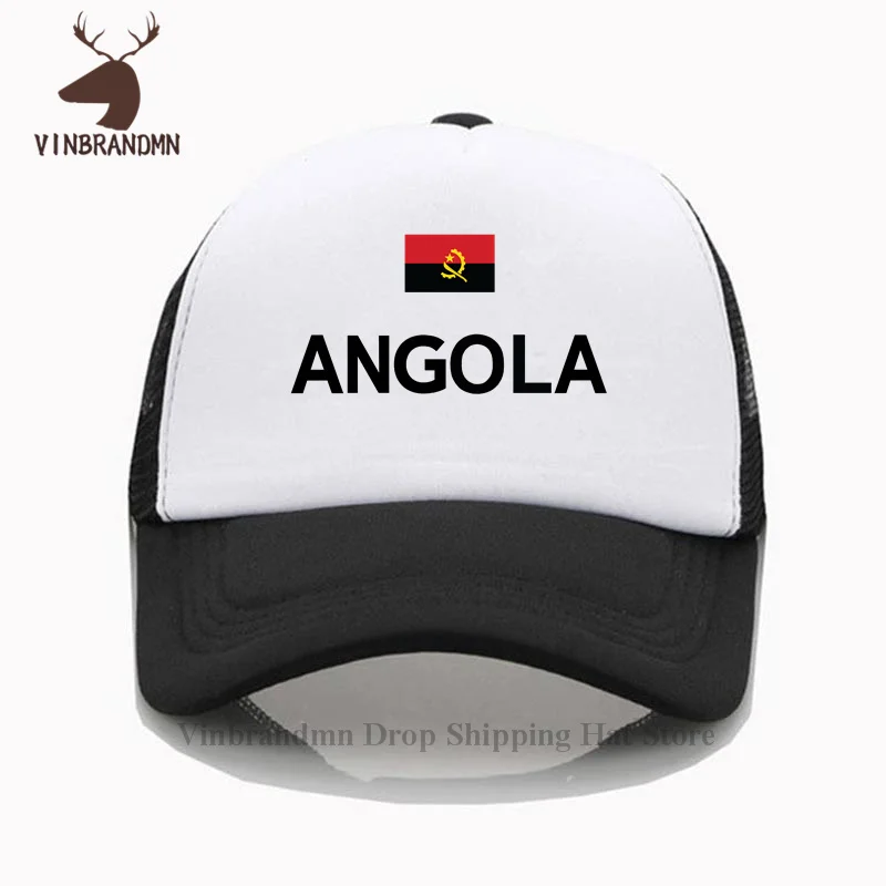 Republic of Angola Angolan summer bucket hat new hip hop fashion baseball cap nation footballer sporting AGO unisex fishing hats