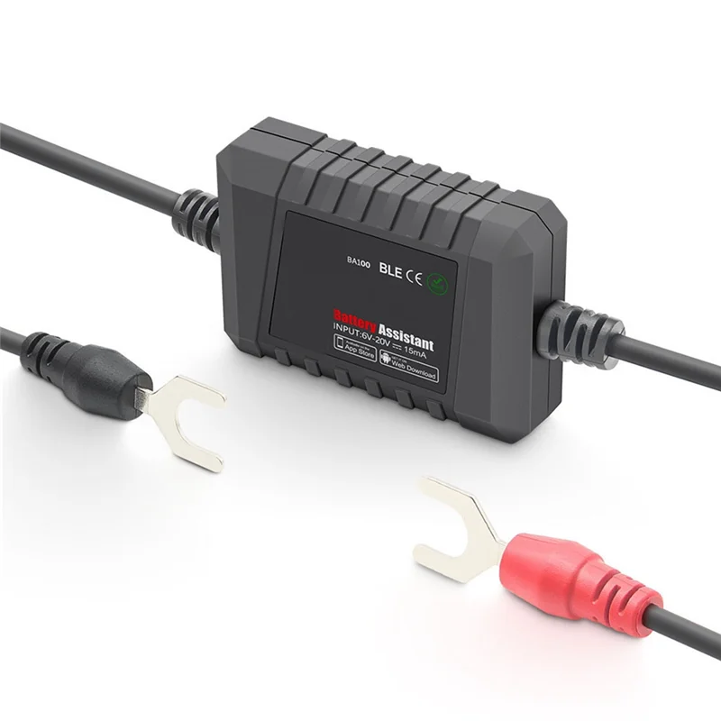 

AEF3-BA100 Тестер автомобильного аккумулятора Ассистент аккумулятора Bluetooth 4.0 Беспроводной диагностический анализатор Монитор для Android и IOS