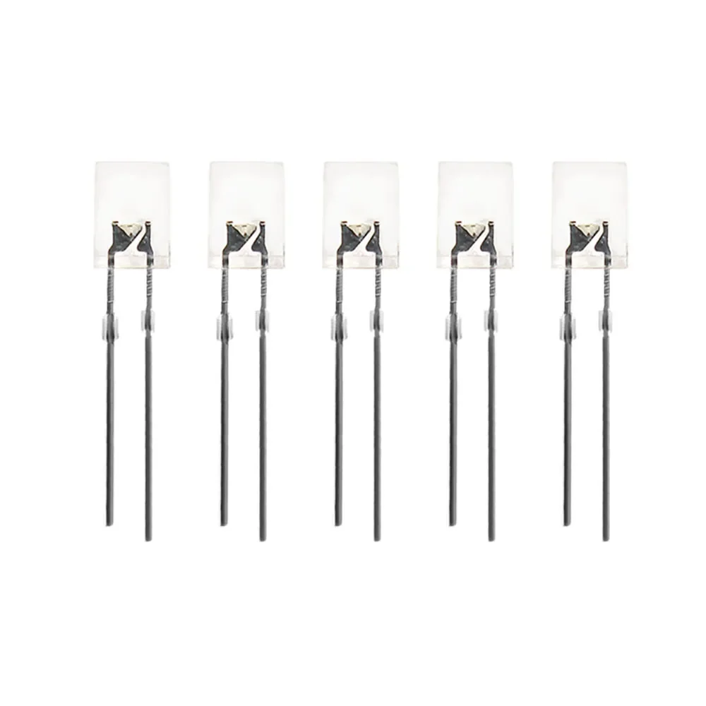 50PCS 2*5*7MM LED Diode Transparent LED Lights Diodes Kit 2x5x7mm Red Yellow Blue Green White Electronic Components