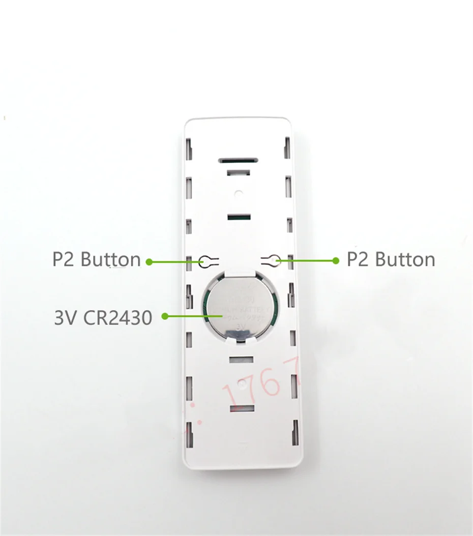 RF433 Remote Controller LC2700/LC2760 for Dooya Electric Curtain Motor KT320/DT52/KT82TN/DT360, Single/Double Channel Remote