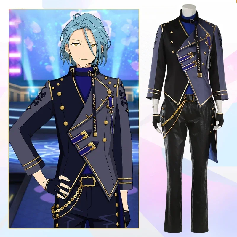 Game Ensemble Stars Crazy:B HiMERU Cosplay Costume Fancy Suit Coat Shirt Pants Halloween Carnival Party Uniforms Custom Made