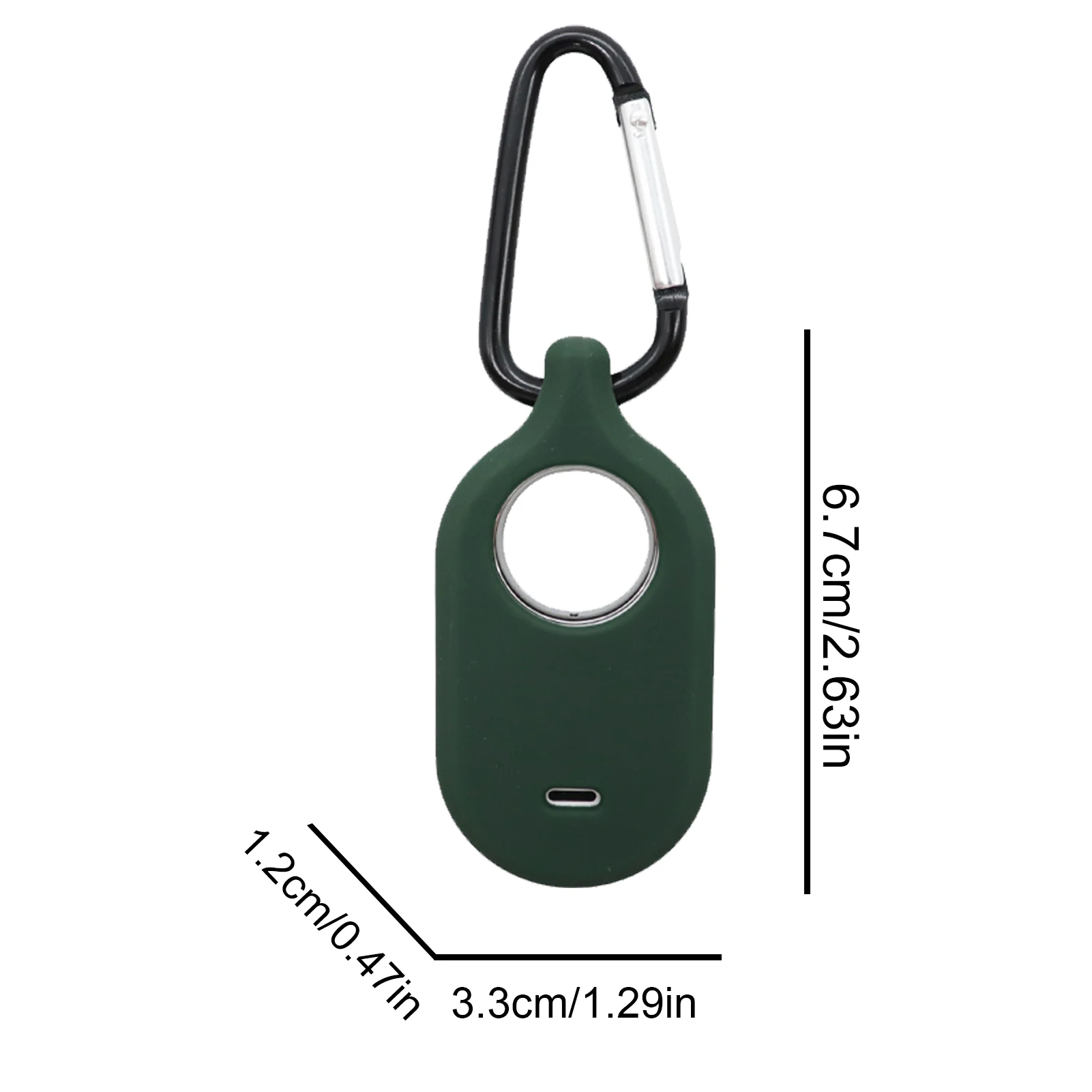 Portátil Silicone Protective Skin Cover, Protector Case, Compatível para SmartTag 2 Locator