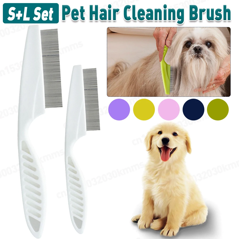 Practical Pet Facial Cleaning Brush for Small Dogs Teddy Bichon Pomeranian Hair Remover Comb Grooming Cleaning Tool Pet Product