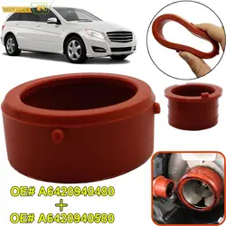 Car Rubber Turbo Engine Breather Intake Seal Kit Auto Pistons Vehicle Accessories Suitable For Mercedes-Benz Om642 A6420940080