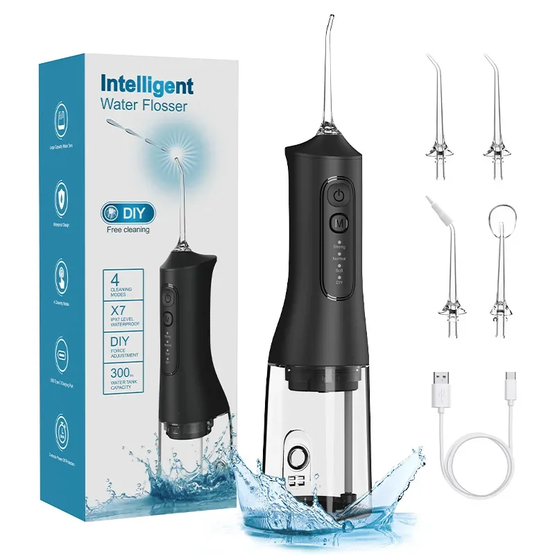Electric Flosser L6 Portable Water For Teeth Cleaning Whitening Oral Care Home Dental Device