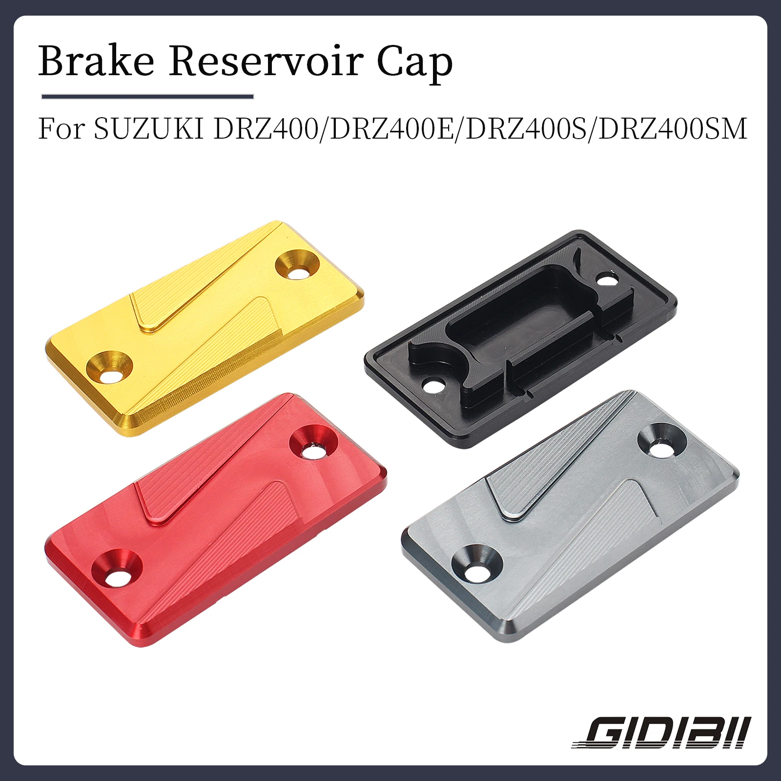 

1 Piece Motorcycle Rear Brake Master Cylinder Cup Reservoir Cap For SUZUKI DRZ400 DRZ400E DRZ400S/SM Oil Fluid Reservoir Cover