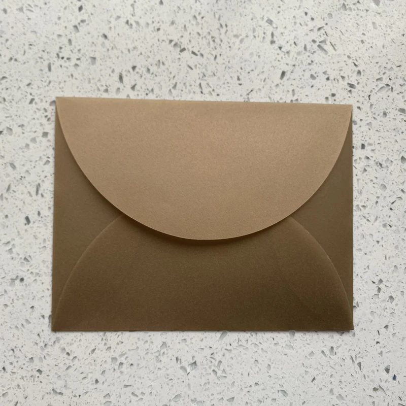 10pcs/lot Blank Translucent Envelope Invitation DIY Card Storage Gift Wedding Business European Ulfuric Acid Paper Postcard