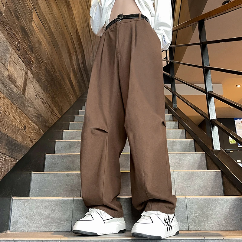 Pantalon décontracté ample rétro japonais, nouvelle marque de mode, été, 2024, nouvelle mode