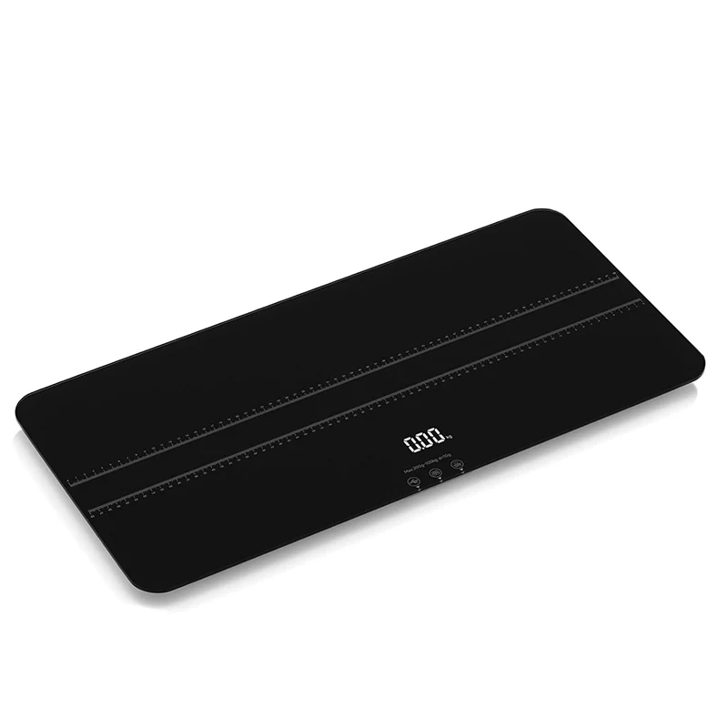 J&R Professional 100kg Digital Veterinary Scale Large Dog Weight Balance LED Display Tempered Glass Platform for Vet Clinic