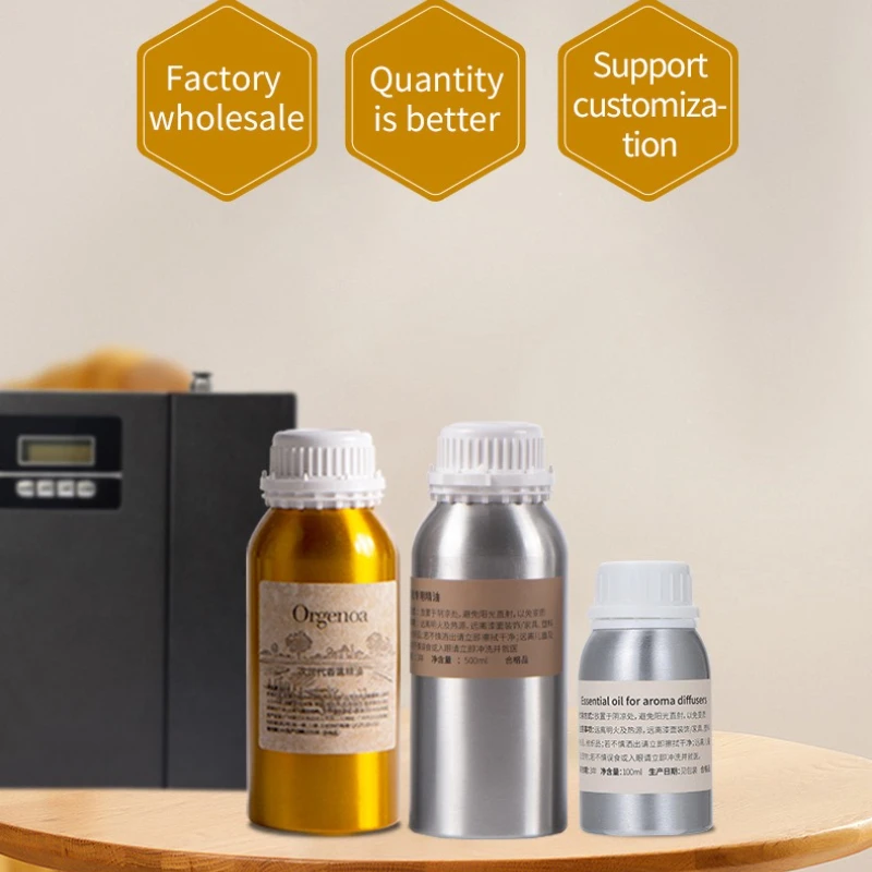 Essential Oil For Aroma Diffuser Machine, Ultrasonic Oil Diffuser and Reed Diffuser, Aroma Oil Refill,100/500ML