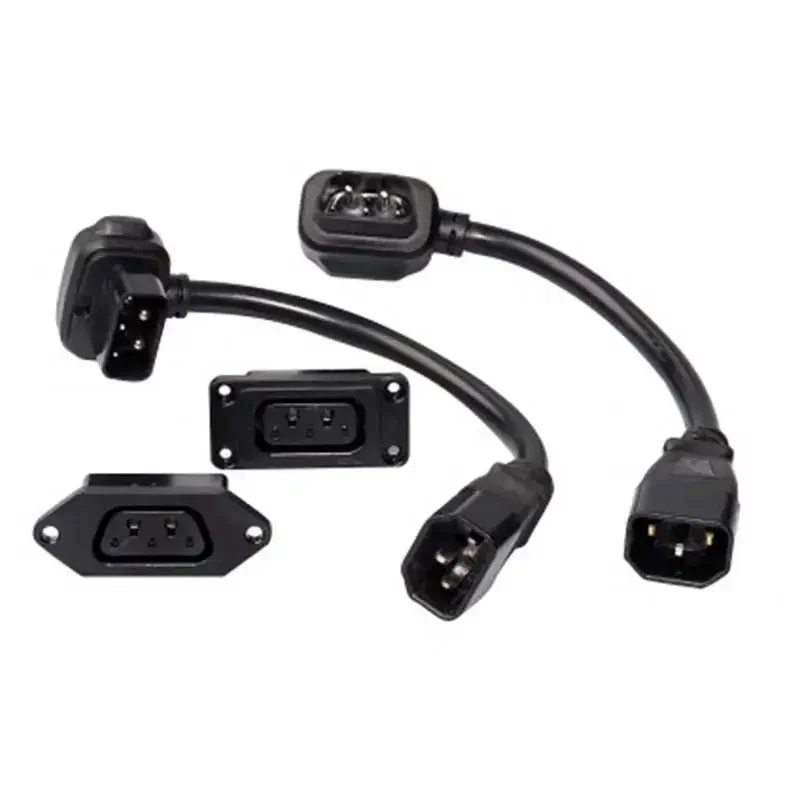 2+4 Niu M/N1s Conversion Plug Lithium Charger Wire U1/N1 2+6 Power Socket  Adapter E-bike U1 M1 Battery Charging Cable Connector