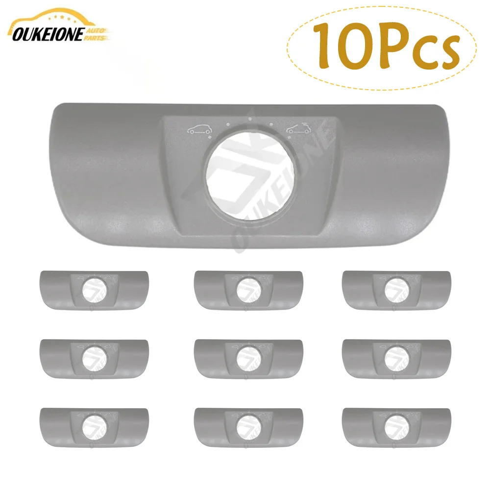 10 unidades de panel de interruptores de control de ventana de techo solar para Renault Megane Scenic Laguna MK2 2003-2017, plástico, 8200119893, beige, piezas de automóvil