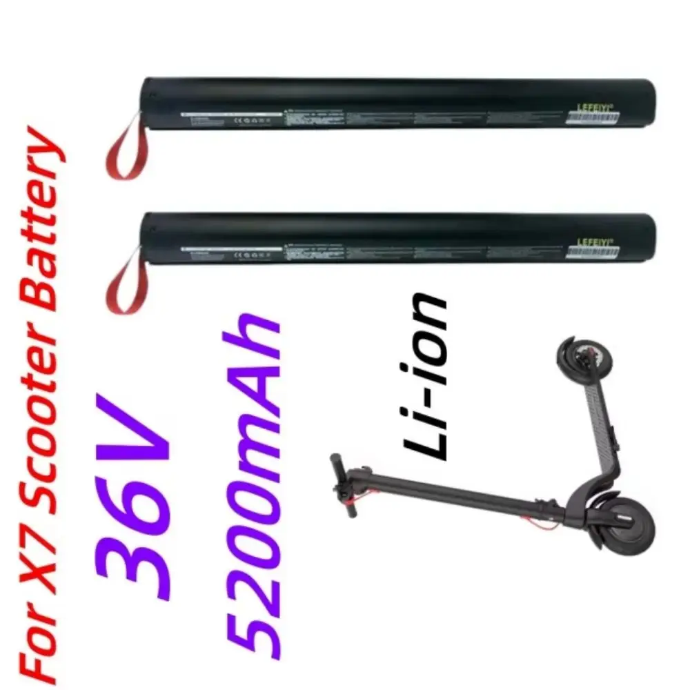 36V 5200mAh Replaceable Lithium Battery Pack for HX Scooter X7 Electric Scooter Power Upgrade Essential Accessory