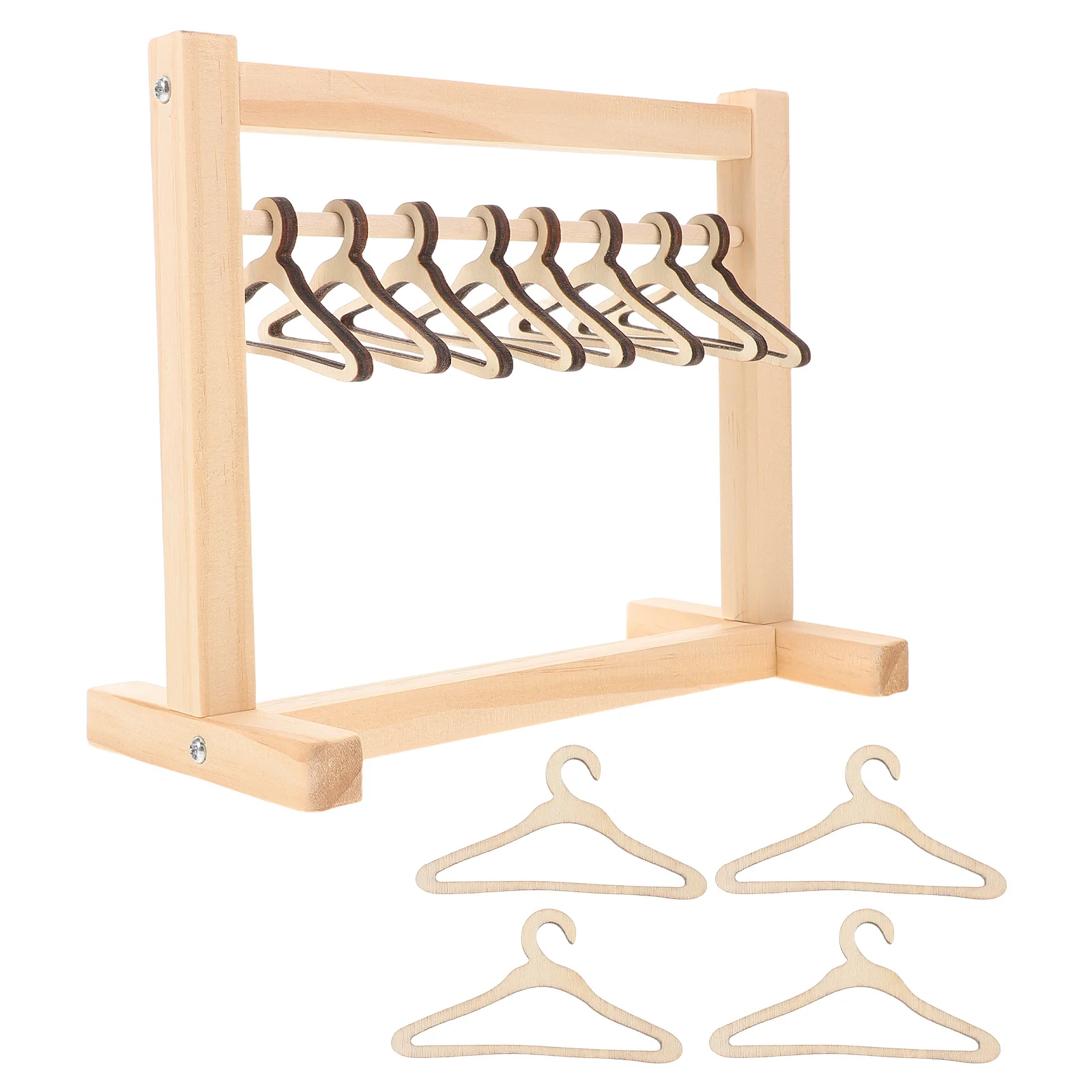 

1 комплект, миниатюрная вешалка для одежды, эксклюзивные вешалки, аутентичный дизайн, детские украшения для игр, вешалки для шкафа